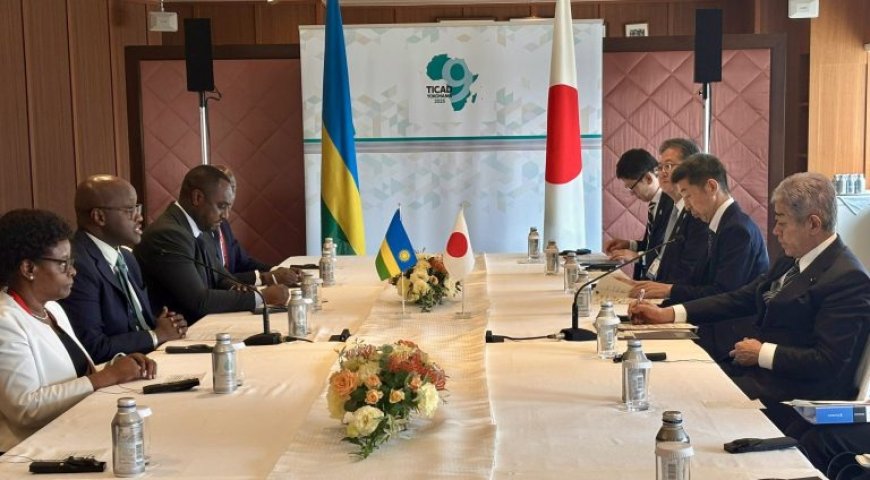 U Rwanda n’u Buyapani byiyemeje kwagura ubutwererane