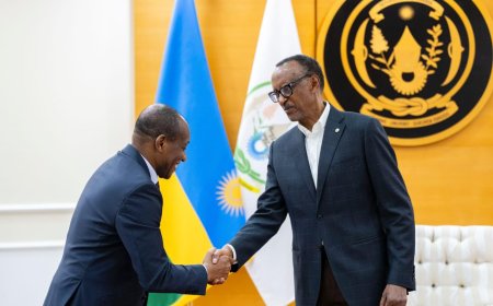 Umuyobozi w’ikigo nyafurika gishinzwe umutekano wo mu kirere yakiriwe na Perezida Kagame