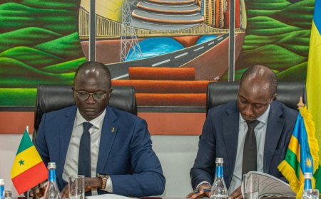 Tariki ya 8 Nzeri, u Rwanda na Senegal byasinyanye amasezerano yo guhererekanya serivisi z’indege (BASA)