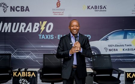 Umurabyo mushya: NCBA na Kabisa batashye Taxi Voiture z’amashanyarazi