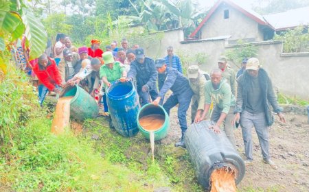 Musanze litiro 1000 z'inzoga itemewe yitwa muhenyina zamenwe