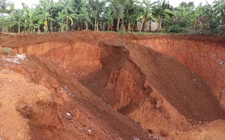 Kamonyi: Abaturage bo ku Mataba batewe impungenge n’ikinogo kinini cyasizwe na rwiyemezamirimo