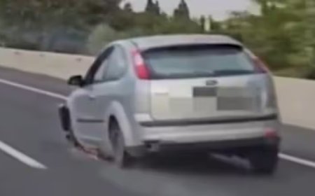 Espagne: Umushoferi wari wasinze yafashwe atwaye imodoka ibura amapine abiri nyuma yo kugenda km 14