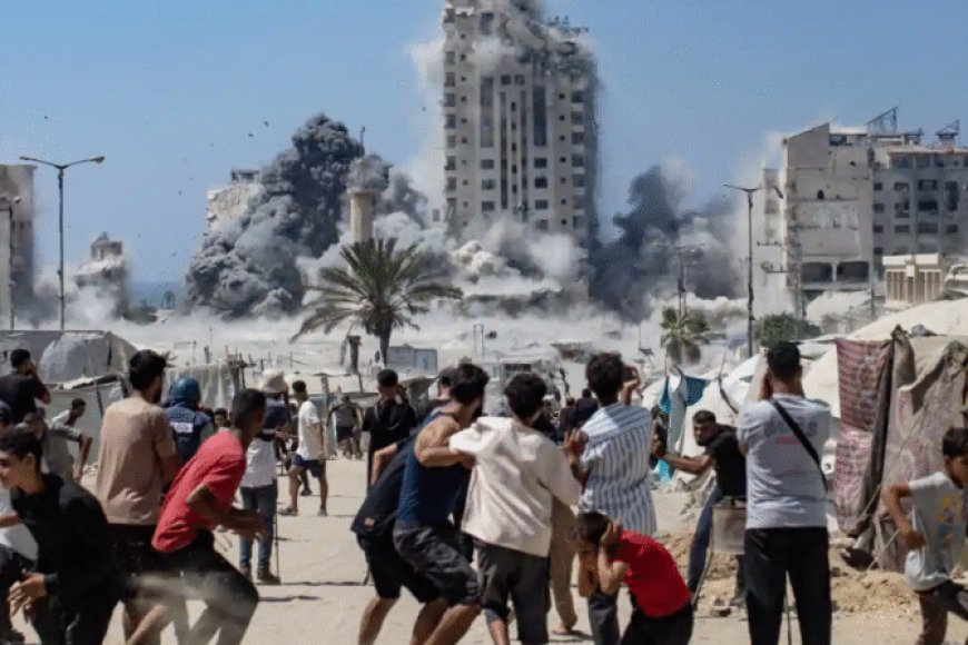 Igisirikare cya Israel cyasabye abatuye muri Gaza guhunga mbere yo guturitsa inyubako