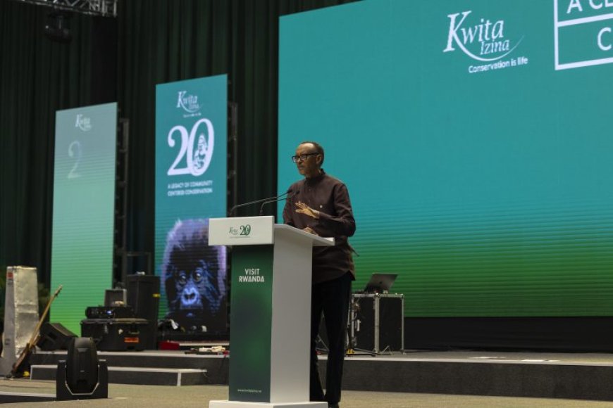 10% by’amadovize yinjizwa n’ubukerarugendo ahita ajya mu baturage baturiye pariki zacu_ Perezida Kagame