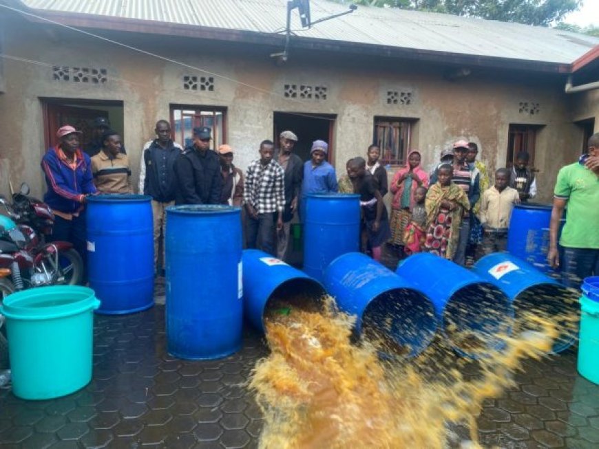 Musanze: Umugabo yafatanwe uruganda rukora inzoga zitemewe