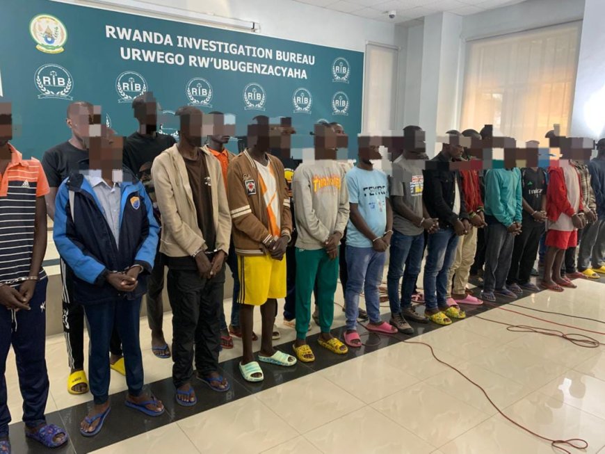 Abantu 26 barimo abagabo 25 n’umugore umwe, bakurikiranyweho ubwambuzi bushukana