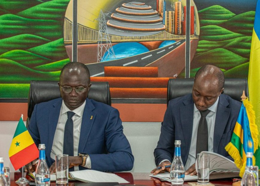 Tariki ya 8 Nzeri, u Rwanda na Senegal byasinyanye amasezerano yo guhererekanya serivisi z’indege (BASA)