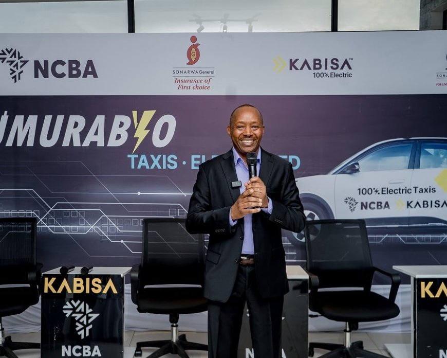 Umurabyo mushya: NCBA na Kabisa batashye Taxi Voiture z’amashanyarazi