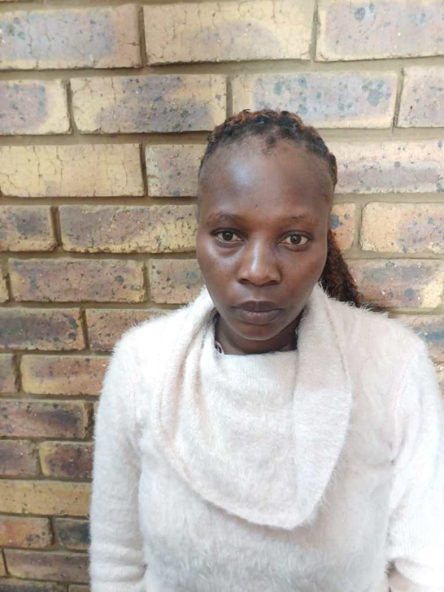 Umugore w'imyaka 39 yatawe muri yombi nyuma yo gufatanwa agafuka kuzuye ibice by’umubiri w’umuntu