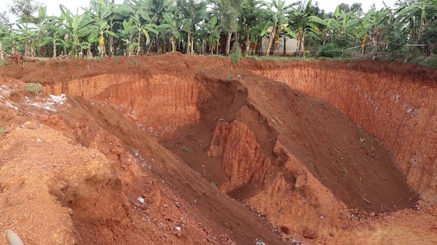 Kamonyi: Abaturage bo ku Mataba batewe impungenge n’ikinogo kinini cyasizwe na rwiyemezamirimo