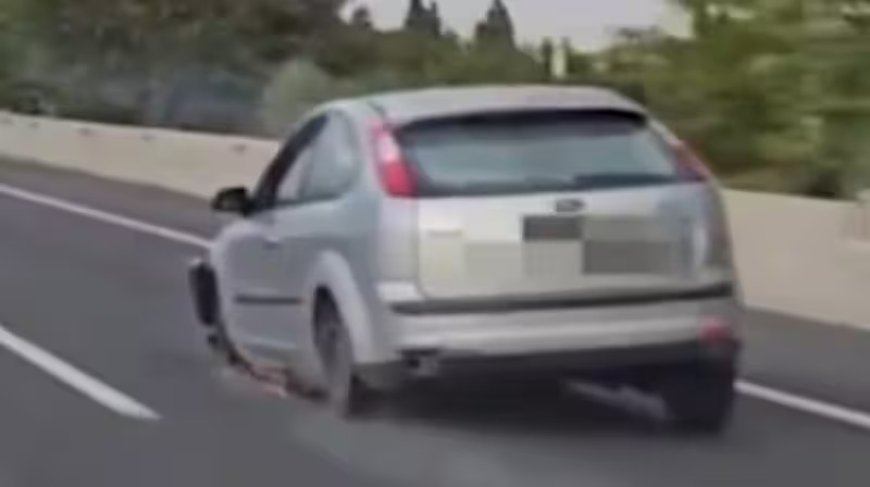 Espagne: Umushoferi wari wasinze yafashwe atwaye imodoka ibura amapine abiri nyuma yo kugenda km 14