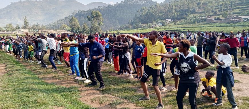 Abanya-Rulindo bazindukiye muri siporo rusange kuri iki cyumweru