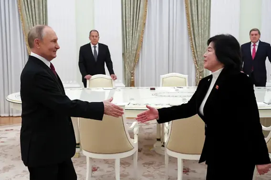 Putin yakiriye Minisitiri w’Ububanyi n’Amahanga wa Koreya ya Ruguru, bemeza ko ibihugu byombi ari magara ntunsige