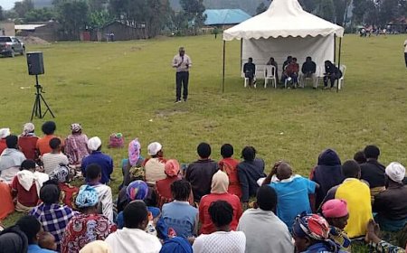 "Dufatanye kurwanya amakimbirane mu miryango kuko ari mubitera imirire mibi n’igwingira ry’abana bato ”-Umuyobozi w’Akarere