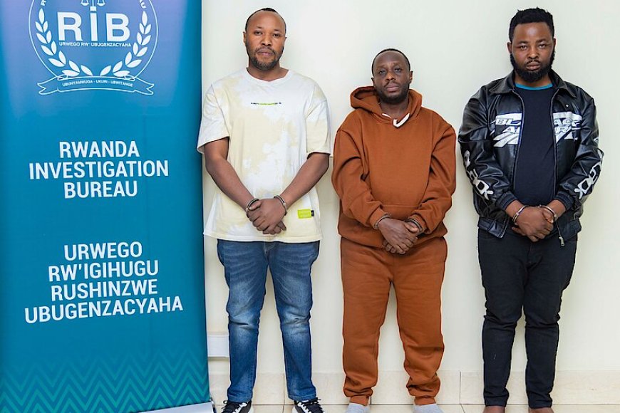 RIB yafashe abagabo batatu bibye asaga miliyoni 17Frw kuri sitasiyo za esanse zitandukanye mu gihugu