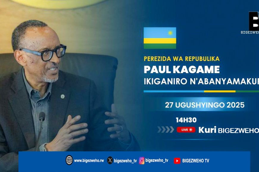 LIVE: Ikiganiro cya Perezida Paul KAGAME n'Itangazamakuru 27/11/2025