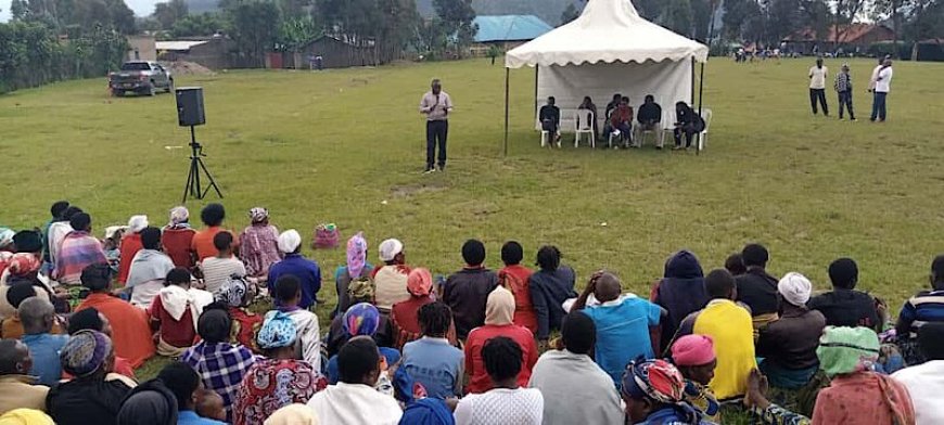 "Dufatanye kurwanya amakimbirane mu miryango kuko ari mubitera imirire mibi n’igwingira ry’abana bato ”-Umuyobozi w’Akarere