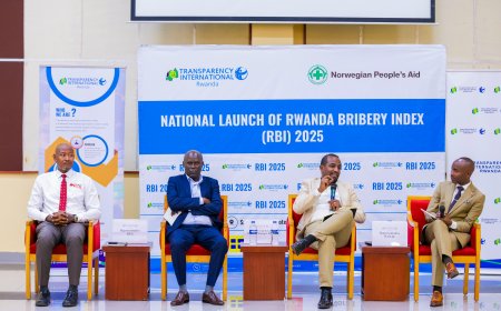 Ubushakashatsi ku gipimo cya ruswa mu Rwanda [Rwanda Bribery Index] 2025 Abikorera, inzego z’ibanze na REG nibo baje imbere