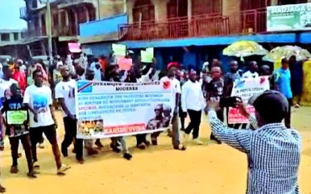 Uvira: Abaturage Babyukiye mu myigaragambyo Bamagana itangazo rya AFC/M23 babasabako batagomba kuva muri uyu mujyi