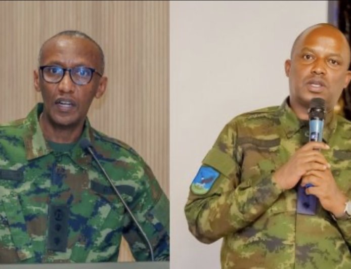Perezida Kagame yazamuye abasirikare bagera ku bihumbi 21 mu mapeti, 2 bagizwe Brigadier General
