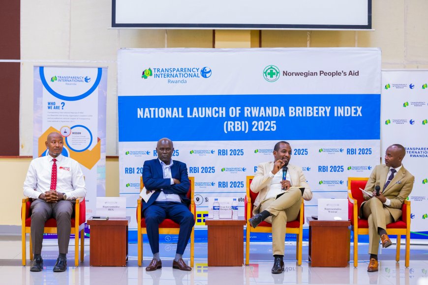 Ubushakashatsi ku gipimo cya ruswa mu Rwanda [Rwanda Bribery Index] 2025 Abikorera, inzego z’ibanze na REG nibo baje imbere