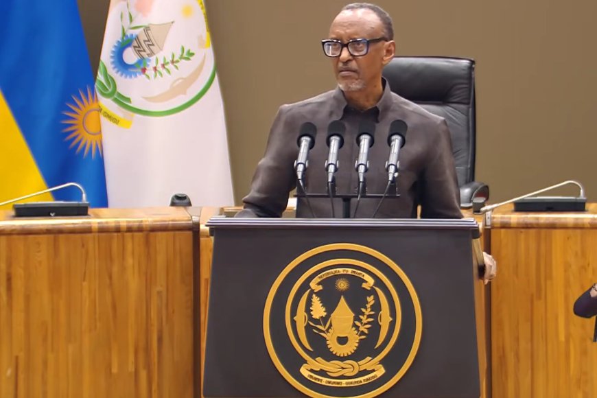 Intambara ya RDC si iya nyuma y’amasezerano ya Washington – Perezida Kagame