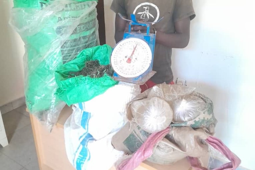 Gakenke: Yafatanywe ibiro 17 by’urumogi na litiro 14 za kanyanga yakwirakwizaga mu baturage