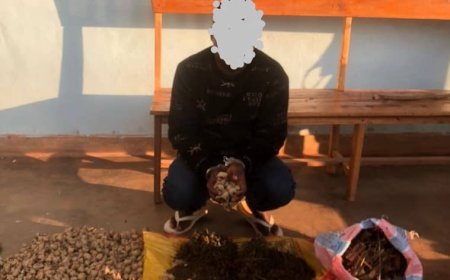 Rulindo: Polisi yafatanye umuturage udupfunyika 689 n'ikilo cy'urumogi