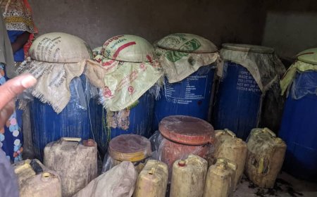 Burera: Umwe mu bafatanywe inzoga yitwa Kunjakunja yaguye muri kasho ya polisi