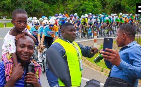 AMAFOTO: Nyagatare-Cyabayaga bishimiye Isiganwa ry'amagare rya Tour du Rwanda 2026