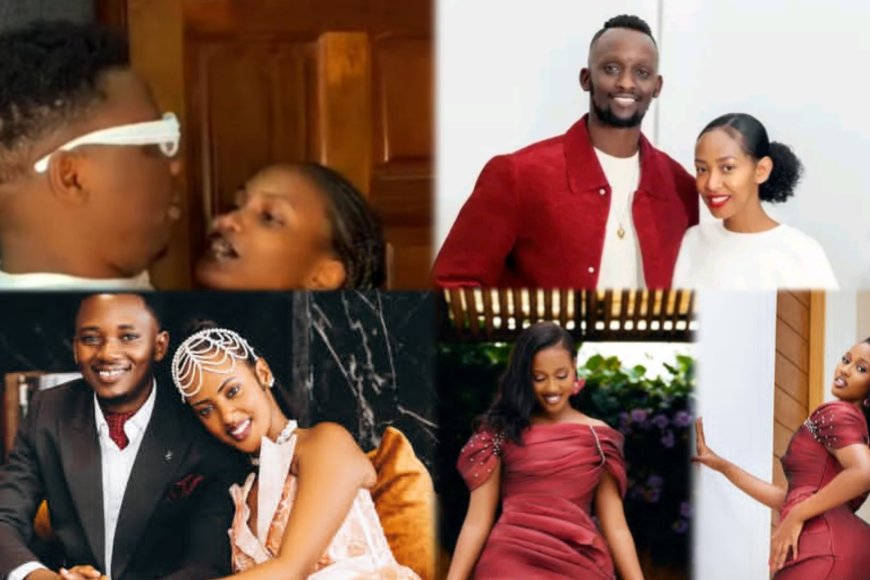 Mu mafoto: Reba uko ibyamamare Byinshi Byizihije umunsi w'abakundana bimeranye n'abo bakundana