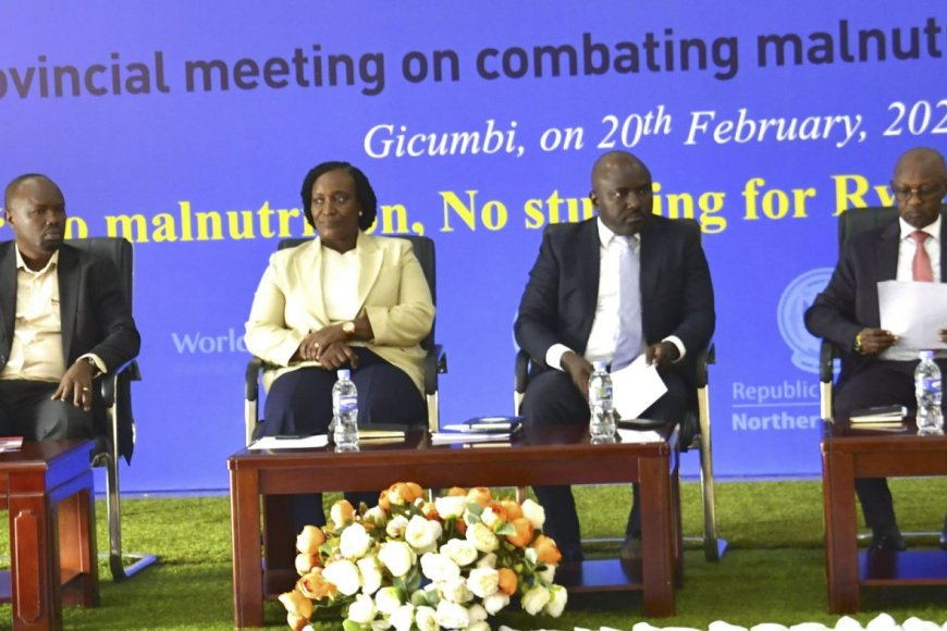 Amajyaruguru: Hafashwe ingamba ku kibazo cy’imirire mibi n’igwingira mu bana