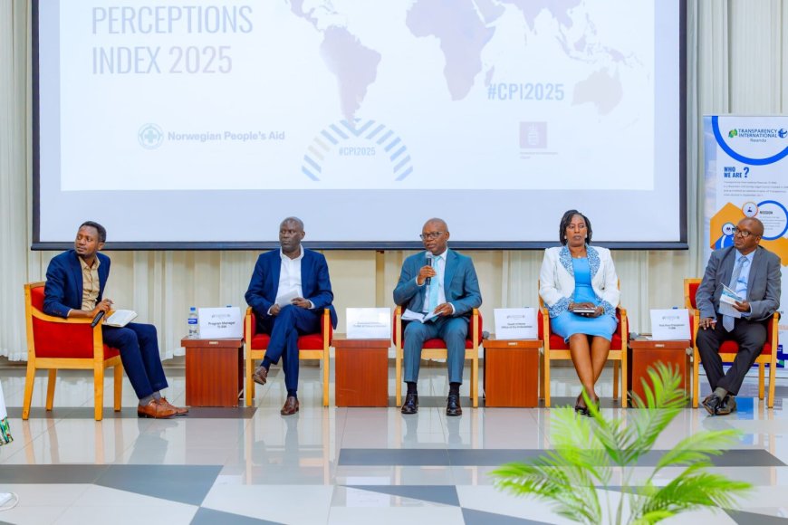 Transparency International Rwanda yatangaje CPI 2025, igaragaza aho u Rwanda ruhagaze mu kurwanya ruswa
