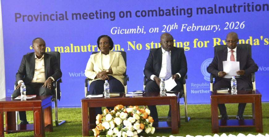 Amajyaruguru: Hafashwe ingamba ku kibazo cy’imirire mibi n’igwingira mu bana