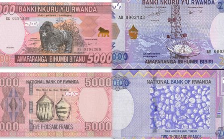 BNR igiye gukuraho inoti za 500Frw,1000Frw,2000Frw n'iya 5000Frw zashyizweho hagati ya 2004 na 2015