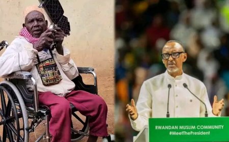 Umusaza wasabye ubufasha Perezida Paul Kagame ari mu mashimwe