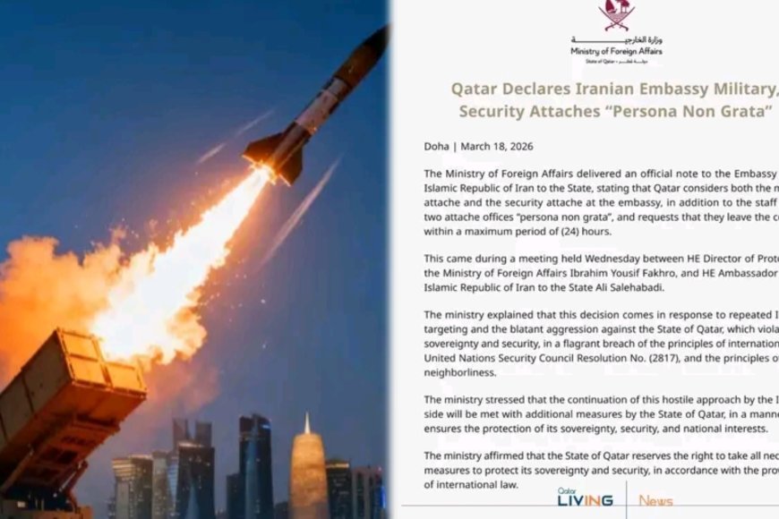 Amakuru Mashya: Qatar yirukanye abanya Iran mu gihugu