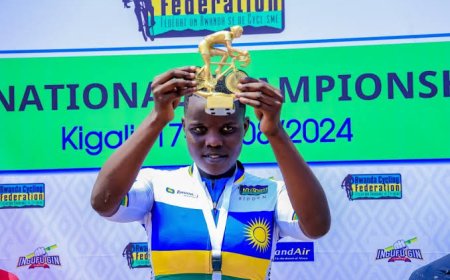 Masengesho Vainqueur yanditse amateka muri "Tour d’Algérie 2026", yegukana umwanya wa kabiri