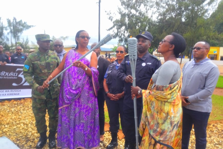 #KWIBUKA32: Rulindo ,Hatangijwe icyumweru cy'Icyunamo n'iminsi 100 yo kwibuka Jenoside yakorewe 1994