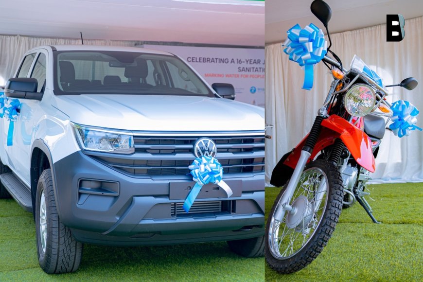 Kicukiro: Barashimira  imodoka na moto ebyiri zizajya zifashishwa mu gukomeza kugenzura no kwita ku bikorwa remezo by’amazi, isuku n’isukura