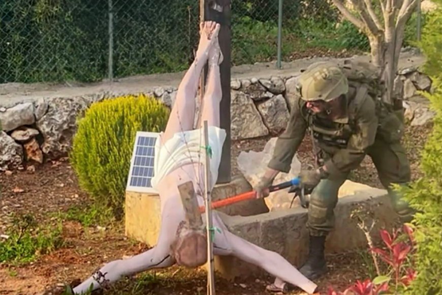 Muri Liban: Umusirikare wagaragaye asenya ishusho ya Yezu, bitera imvuru mu myemerere