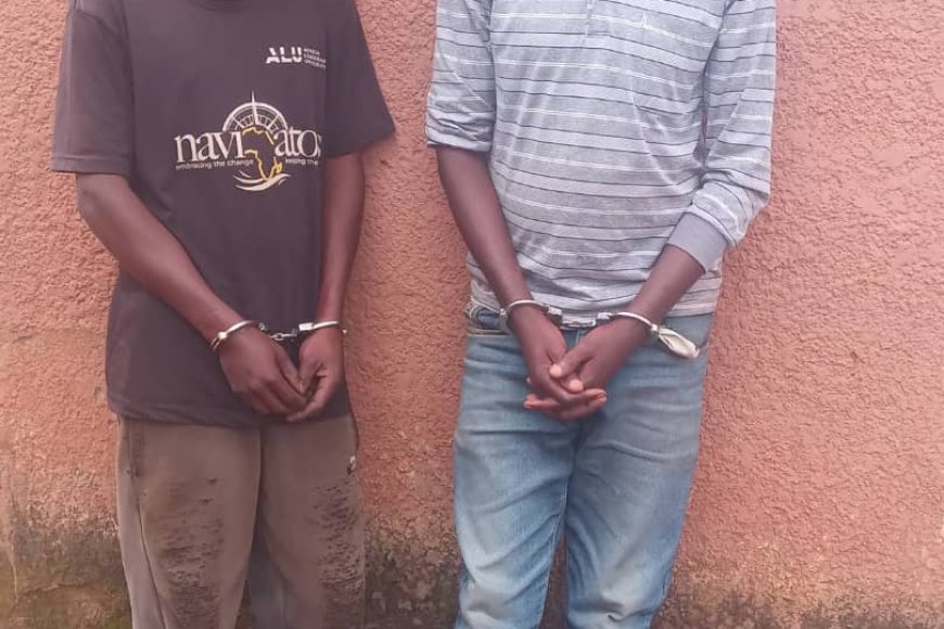 Kigali: Polisi yafashe abagabo 2 bafite urumogi ibiro 2 n’udupfunyika twarwo 237