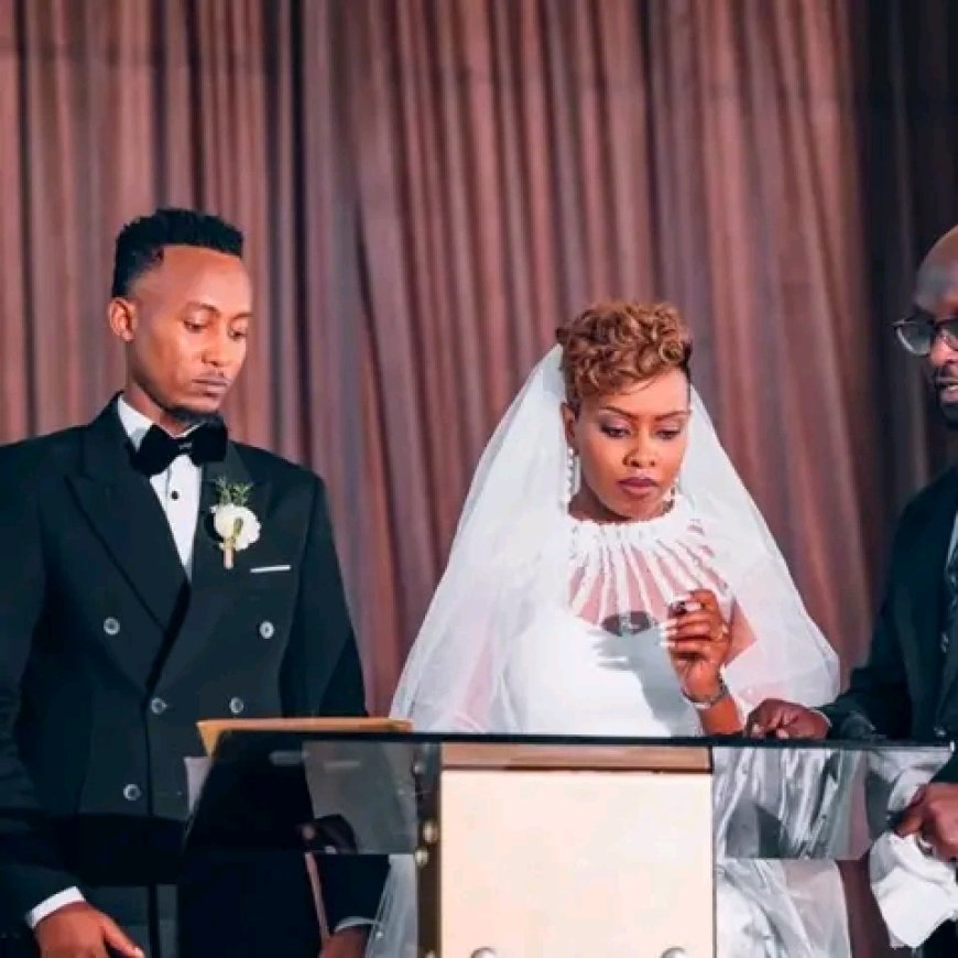 MU MAFOTO: Ihere ijisho ibyaranze ubukwe bwa Clapton Kibonke