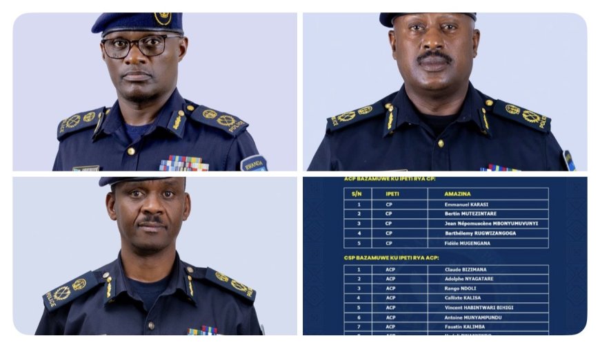 Perezida Kagame yazamuye mu ntera abapolisi 5,746