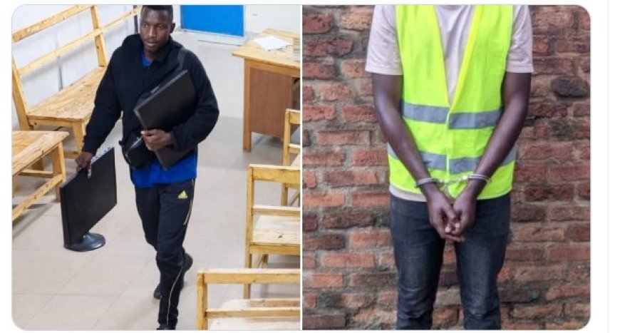 Polisi y'U Rwanda yataye muri yombi umusore wibye mudasobwa mu karere ka Rulindo