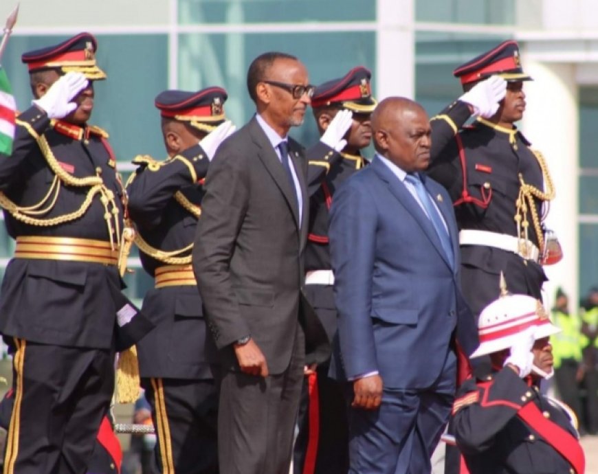 Perezida Paul Kagame ategerejwe mu ruzinduko mu gihugu cya Botswana muri Gicuransi 2026