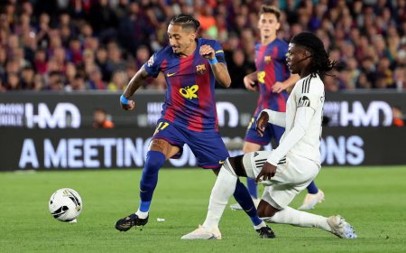 FC Barcelona yegukanye La Liga itsinze Real Madrid muri El Clásico y’amateka