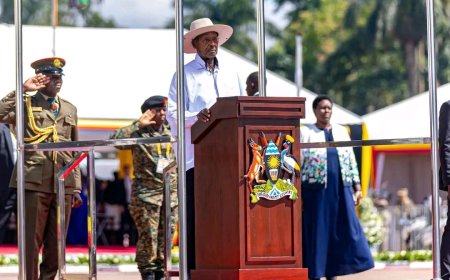 Perezida Museveni yatangiye indi manda y’imyaka itanu ku buyobozi bwa Uganda