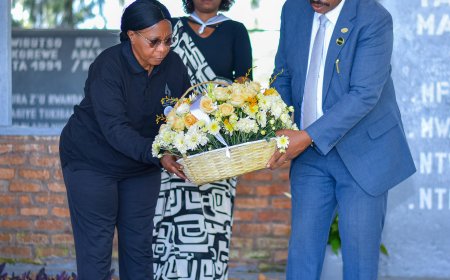 ABAKOZI BA ESe URWIBUTSO SINA GERARD BIBUTSE KU NSHURO YA 32 JENOSIDE YAKOREWE ABATUTSI